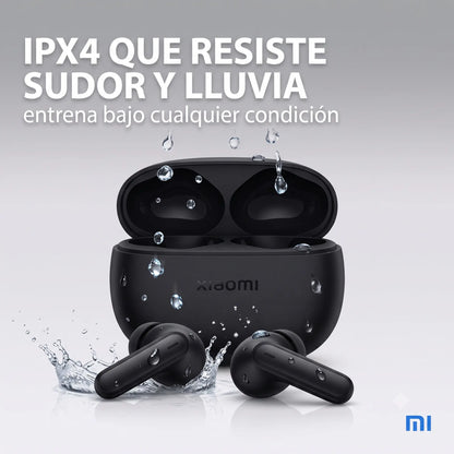 Audífonos Xiaomi Redmi Buds 4 Active · Bluetooth 5.3 · 28h Batería · IPX4